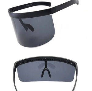 Unisex Black or Clear Lense Cycling Glasses